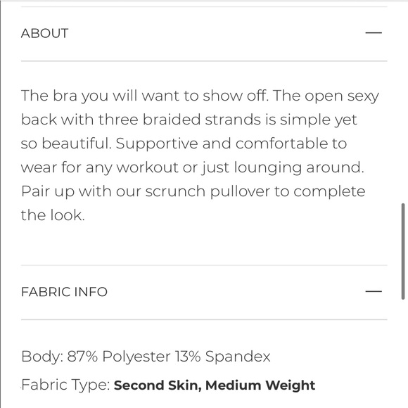 BRAID BACK SPORTS BRA CORAL SIZE M NWT BOMBSHELL - Picture 8 of 10